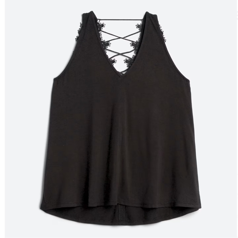 Nine Britton Joyce Lace Back Knit Tank